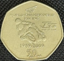 Various Isle of Man 50p /