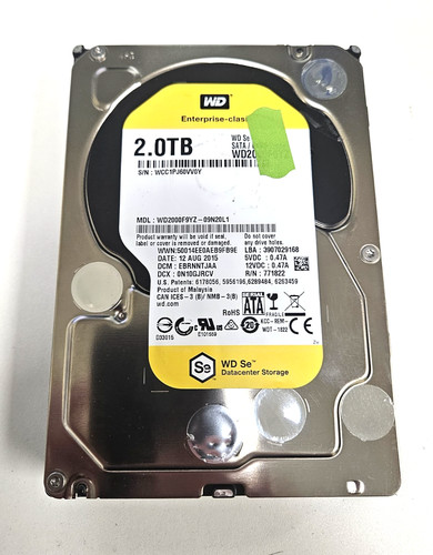 Wd2000f9yz western digital - wd2000f9yz,