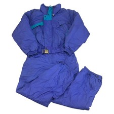 Vintage Down Ski Suit One