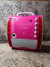 Singing Machine SML343P Classic Portable Kids Karaoke Machine No Power Cable 