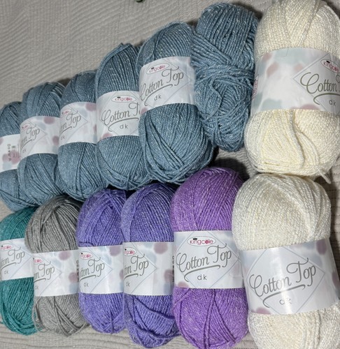 Wool yarn king - king, top