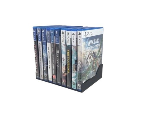 Game case stand organizer - game,