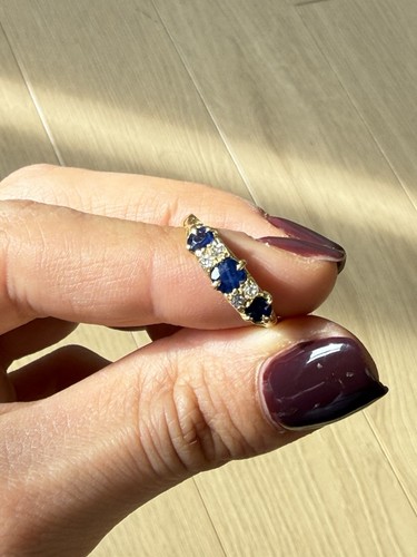 Vintage sapphire diamond - &,