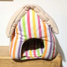 Larde Tunnel Beach Hut Guinea Pig Hidey Bed House Entrance Both Sides uk