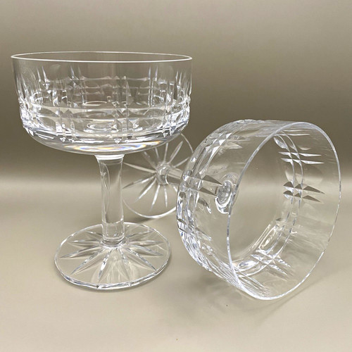 Wedgwood crystal cut champagne - wedgwood,