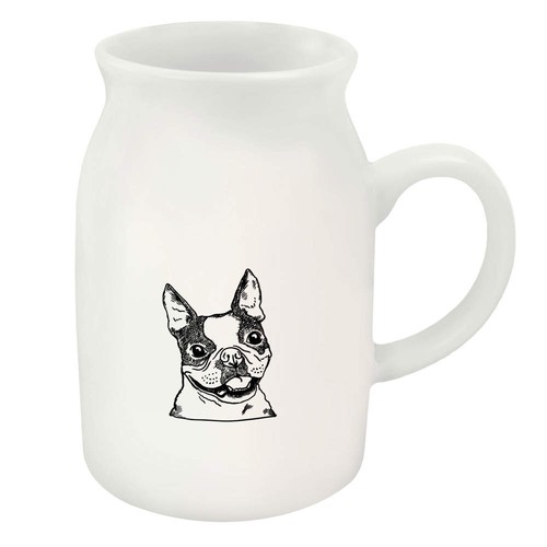 300ml french bulldog face - 'french,