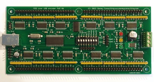 Midi over usb keyboard - usb, encoder