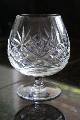 Set cut crystal - 6, brandy