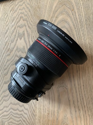 Canon 24mm 5 ii - ts-e, l