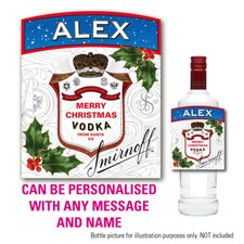 PERSONALISED NEW VODKA BOTTLE