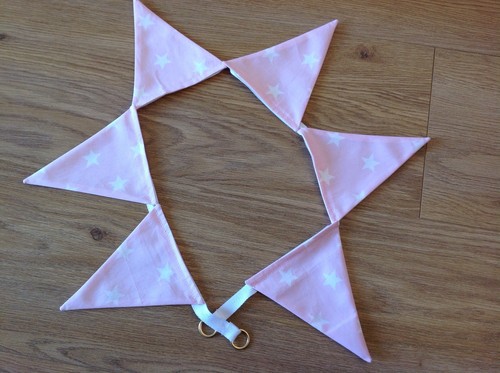 Bunting curtain nursery - bunting,