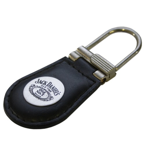 Jack daniels leather keyring - daniels,