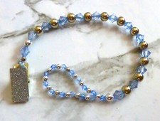 Simply Blue Silver Diamante