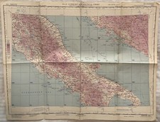Vintage RAF Map Vesuvio Sheet