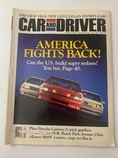 Car & Driver March 1991 -
