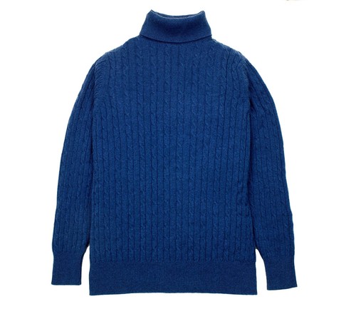 Geelong lambswool cable roll - geelong,