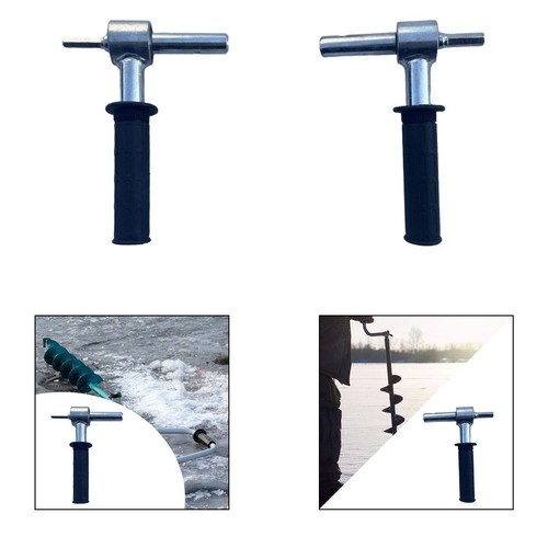 Ice auger drill adapter - ice,