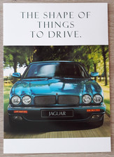 Jaguar XJ Saloon Information Request Brochure c.1995 - X300  XJ6  XJ12  XJR