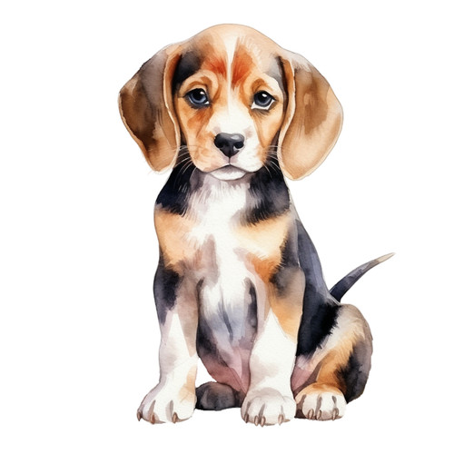 Beagle puppy fur baby - baby, self