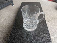 1 Pint Cut Glass Tankard /