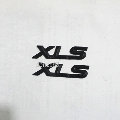 Matte black xls metal - matte, decal