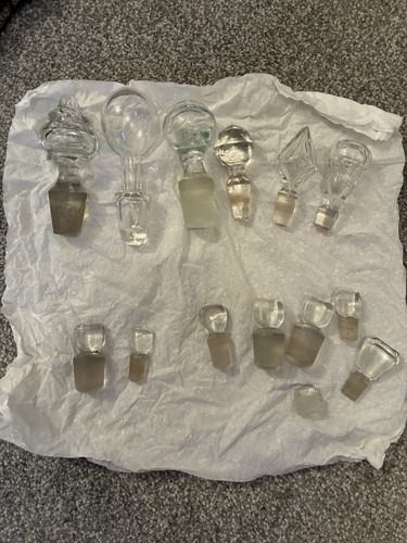 Lot decorative glass - lot, 11