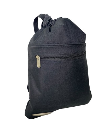 Jeep black drawstring gym - jeep, "