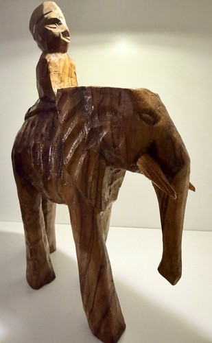 Vintage hand carved - hand, wooden