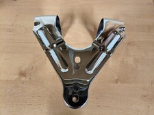 KAWASAKI S1 250    CHROME FRONT MUDGUARD FENDER BRACKET