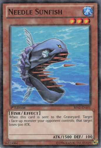 Yugioh needle sunfish - yugioh,
