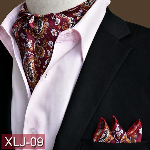 Men premium paisley - paisley, ascot