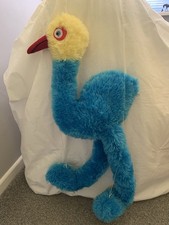 Marionette Puppet of a Bird ,33 inch tall plus strings and wooden controls.