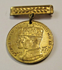 1937 Coronation Medal King