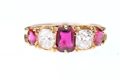 Antique victorian ruby - victorian,