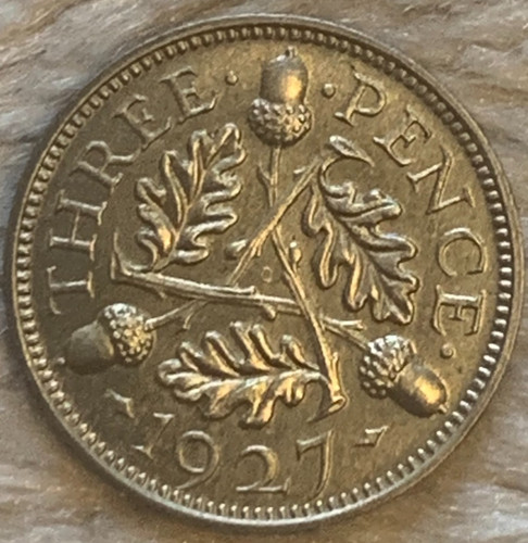 1927 george proof - v, silver