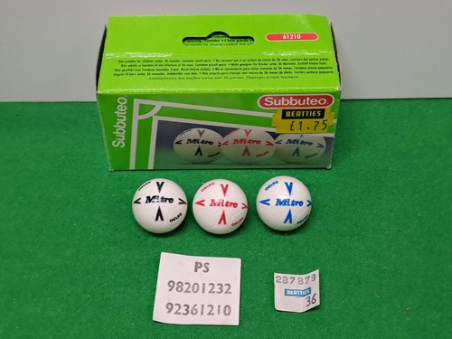 Boxed subbuteo 61210 mitre - boxed,