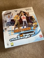 BNIB Wii FAMILY TRAINER EXTREME CHALLENGE GAME WITH MAT - box a little damaged