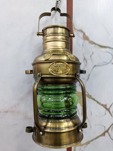 Antique maritime ship lantern - maritime,