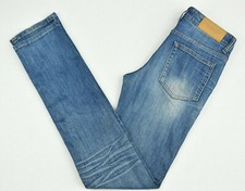 ACNE Hex Break Womens Jeans Blue Long Denim Pants W26 L32