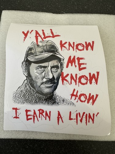 Quint jaws decal - quint,