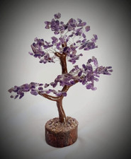 Tree of Life Amethyst Healing Agate - Spiritual Gemstone/Decoration/Gifting