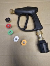 SWIVEL KARCHER K SERIES PRESSURE WASHER SHORT TRIGGER GUN LANCE + 5 NOZZLES