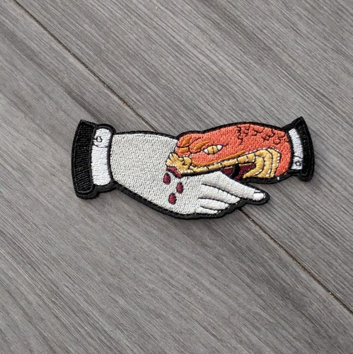 Trust one embroidery patch - trust,