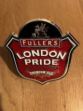 London Pride Premium Ale  Plastic Pump Badge Clip Beer Free Post.