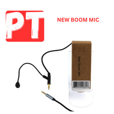 New Boom Mic Replacement Microphone 3.5mm Detachable Microphone For Headset
