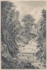 Rhaiadr Y Wenol Wales 1828 -