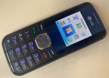 LG GS101 Mobile Phone UNLOCKED Classic Retro Handset with Keypad - Black