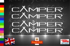 CAMPER STICKER CAMPER VAN MOTOR HOME CAMPER CONVERSION T4 T5 T6 TRANSIT CUSTOM