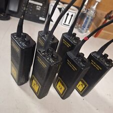 6x Job Lot Motorola Radio GP300 With Batteries, Cases And Charger UNTESTED