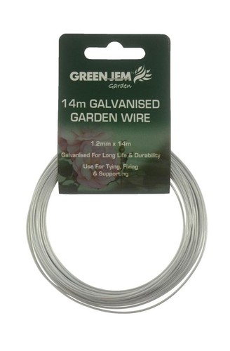 Green jem 14m galvanised - green,